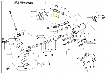 BOLT ESAPAMENT / SUPORT SCHIMBATOR [1]