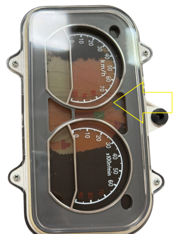 CF MOTO 500 - BORD CFMOTO UTV / ATV 500 2008-2016 (CRAPAT LCD ATENTIE POZA!!!!!)
