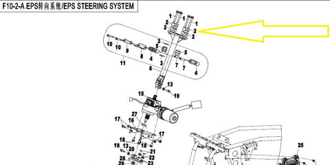 BRIDA PRINDERE GHIDON CFMOTO CFORCE 2015-2026 [1]