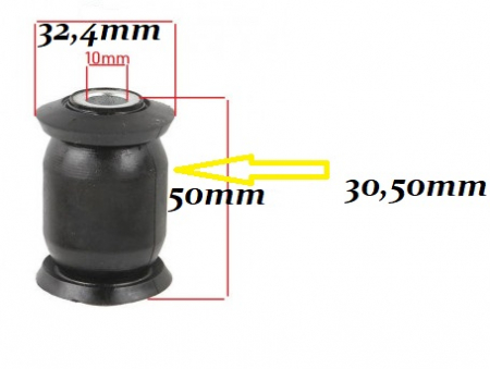 BUCSA BRAT CFMOTO CFORCE 400/450/520/550/625/1000 2021-2025 [4]