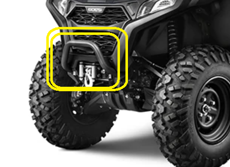 BUMPER FATA ATV GOES TERROX 400 / 500 2024-2026 [1]