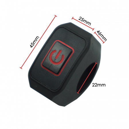 BUTON ON / OFF UNIVERSAL ATV,MOTO,QUAD [2]