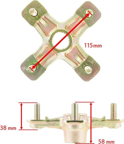 BUTUC ROATA SPATE YAMAHA WARRIOR ,YFZ , RAPTOR 250,350,660,700 2001-2023 [1]