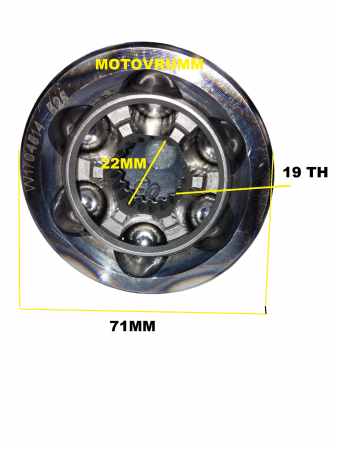 CAP PLANETARA ROATA SPATE LA ROATA CFMOTO 800  X8 2013-2016 [1]