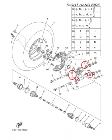 CAPAC BUCSA FUZETA SPATE CFMOTO 400/450/520 2014-2019 , 500/600/625/800 2007-2016 [3]