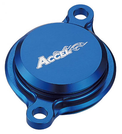 Transmisie - CAPAC FILTRU ULEI ACCEL YZF 250 '14 -'17, YZF 450 '10 -'16, WR 250F '15 -'17, WR 450F '16, ALBASTRU