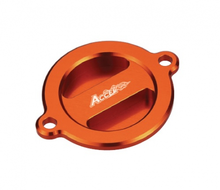 Ktm - CAPAC FILTRU ULEI PROMOTION ACCEL KTM EXC 450/500 '12 -'16 PORTOCALIU