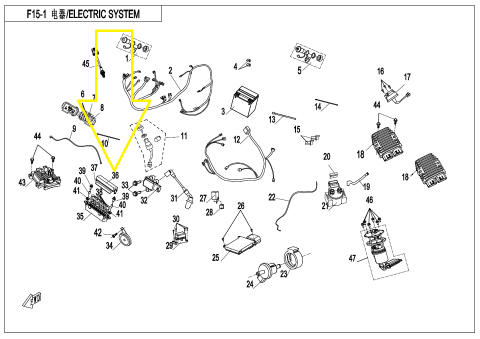 CAPAC TABLOU SIGURANTE CFMOTO ATV/UTV 2015-2024 [1]