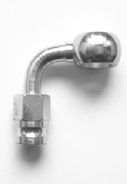 Kawasaki - CAPAT FURTUN DE FRANA 10 MM DIAMETRU UNGH 90°