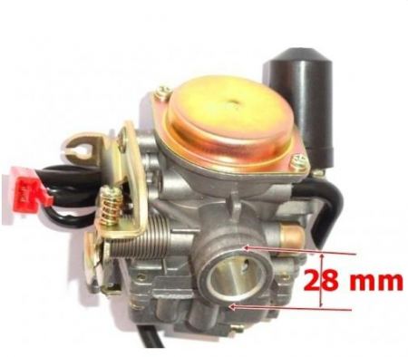 CARBURATOR SCUTER GY6 50-90CM 4T BAOTIAN 50CC /  SYM 50CC 4T  / KYMCO 50 4T [2]