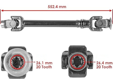 CARDAN SPATE CAN-AM RENEGADE / OUTLANDER 570-650-850-1000 2016-2025 [1]