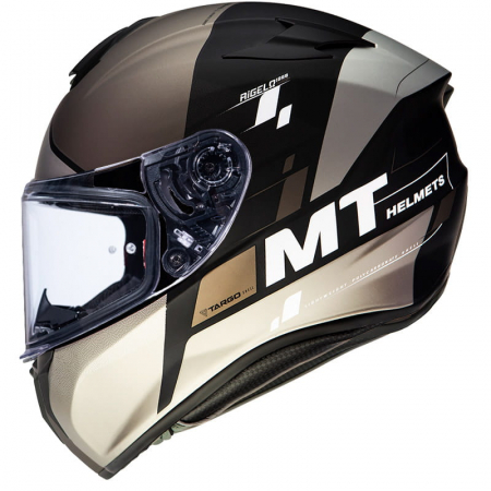 Echipament - CASCA MOTO FULL FACE MARO CU GRI