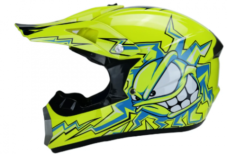 Echipament - CASCA OFF-ROAD GALBENA HELMET