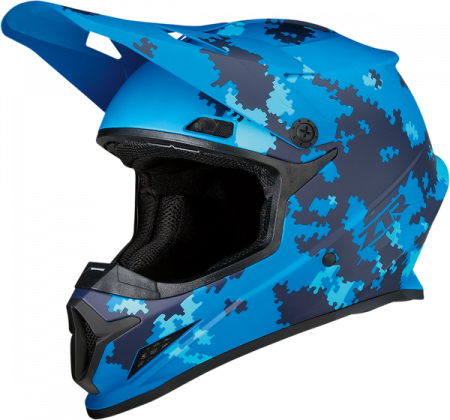 Echipament - CASCA OFF-ROAD Z1R ALBASTRA