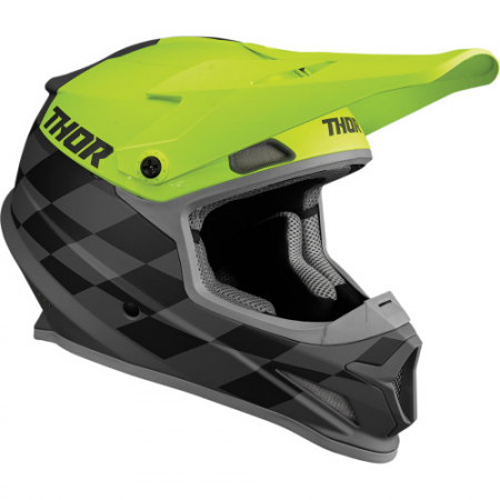 Casti - CASCA THOR OFF-ROAD NEGRU-VERDE XL