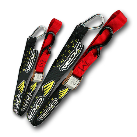 Accesorii - Chingi moto cu carabina ENDURO MOTOCROSS (pentru transport)