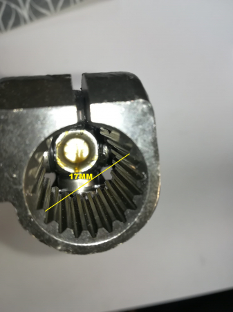 COLOANA DIRECTIE CFMOTO 400/500/600/625-TOURING  CU SERVO (EPS) 2022-2025 [2]