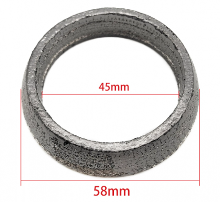 CON TOBA CFMOTO SSV/UTV 500/800  (13-21)  GARNITURA INBINARE TEVI ESAPAMENT