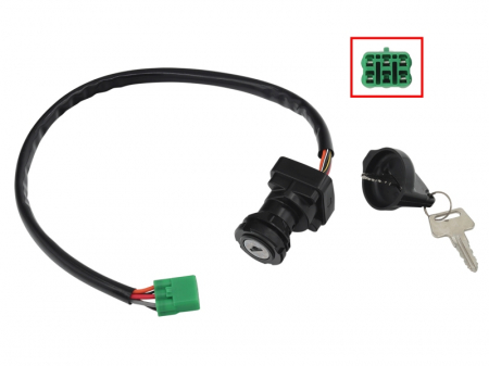 CONTACT PORNIRE SUZUKI LT-A/F 400 '02-08, LT-F 400F '02-20, LT-A 500X '09-18, LT-A 750X '16-18 [1]