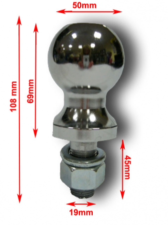 Cui (nuca)  Atv  remorcare 19mm