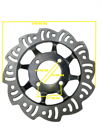 Disc franare - DISC FRANA CROSS 110-125CC PRINDERE 67MM