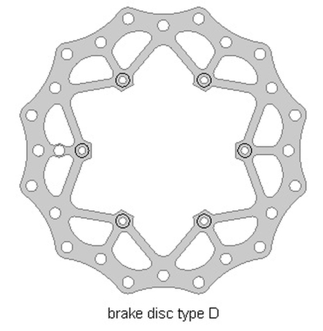 Disc franare - DISC FRANA FATA BETA 350/400/450/498/500 RR ENDURO  2T/4T 2004-2021
