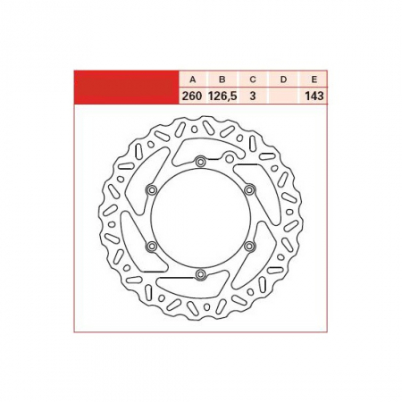 Disc frana fata KTM 125/200/250/300/450 1993-2022 [1]