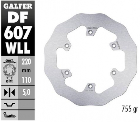 KTM - DISC FRANA  SPATE KTM  SX / EXC / HUSQVARNA DISC FRANA PLIN
