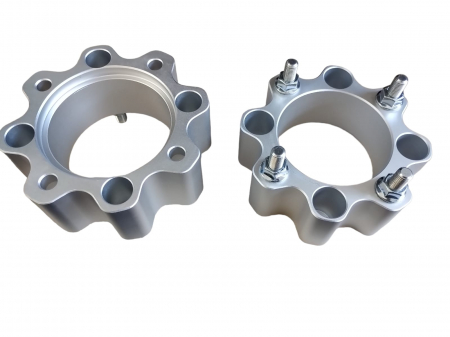 DISTANTIERE ROTI 4/110-50MM SILVER  CFMOTO / SUZUKI LTZ 400 / HONDA TRX 400 / 450 / 650 /680 / 700 [2]