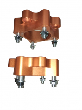 Accesorii - SET DISTANTIERE ROTI ATV 4X110 CFMOTO / YAMAHA / SUZUKI (PORTOCALIU) 30 / 38 / 40 / 45 / 50