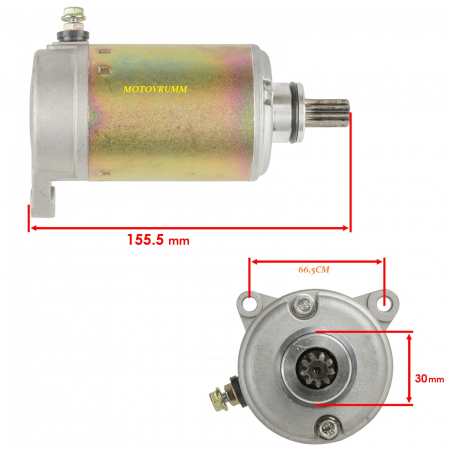 Electromotor Can-Am 500/570/650/800/850/1000 2007-2023 [3]