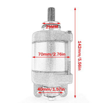 ELECTROMOTOR KTM SX-F,EXC-F 250 14-16 / SX-F,EXCF 350 11-15 KTM FREERIDE 350 14-17 [4]