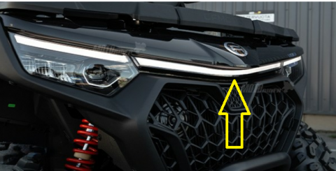 Accesorii - BARA FAR LED CENTRAL CFMOTO CFORCE 1000 X10 2024->