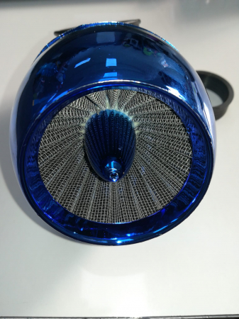 FILTRU AER SPORT 35-50MM CU ADAPTOARE ALBASTRU [1]