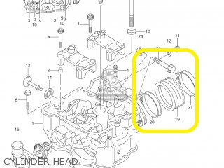 FLANSA ADMISIE SUZUKI LT-Z 400 QUADSPORT '03-'08 [2]
