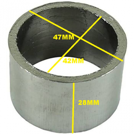 GARNITURA TOBA SUZUKI DR-Z 400 , LT-A 700 / 750 ,  LT-R 450 , RM-Z 450 47X42X28