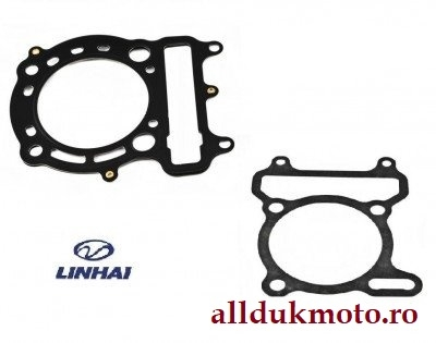 Motor - KIT GARNITURI SUPERIOARE LINHAI 400 80MM