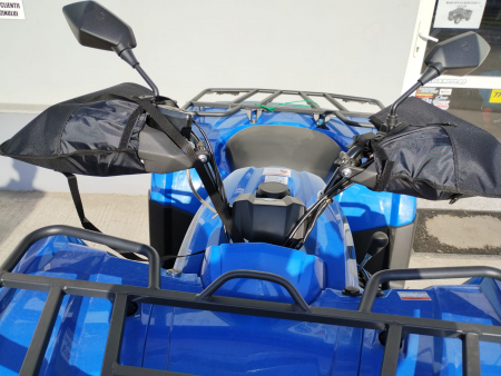 MANUSI IARNA ATASATE PE GHIDON MOTO / ATV [3]