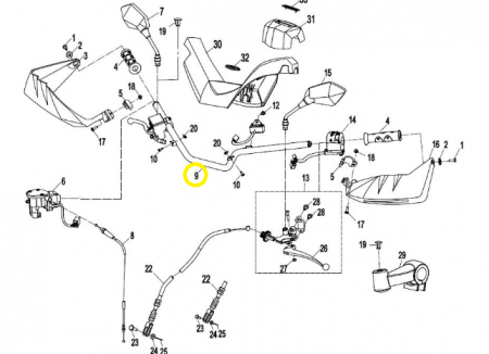 GHIDON CFMOTO 800 X8 2012-2018 [3]