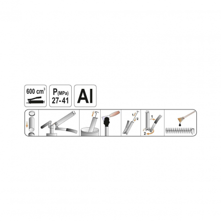GRESOR CLASIC PENTRU VASELINA MANUAL / MASINA DE GRESAT 600cc [2]