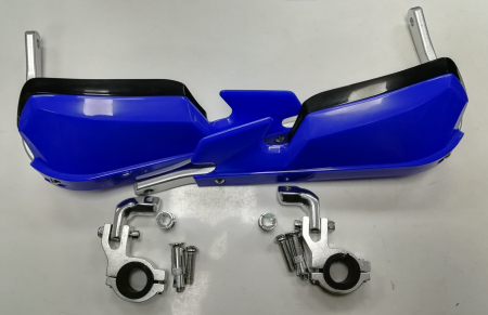 HANDGUARD MOTO / ATV UNIVERSALE PRINDERI 22 / 28MM  ALUMINIU ALBASTRU