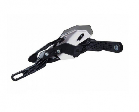 HANDGUARD-URI  MOTO / ATV-URI UNIVERSALE RACETECH HP3 ADVENTURE CULOARE ALB NEGRU - FĂRĂ KIT DE MONTAJ [1]