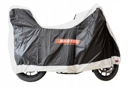 Accesorii - HUSA PROTECTIE MOTOCICLETA BIKETEC CU TOP CASE PROTECTIE UV , PLOAIE, ZAPADA