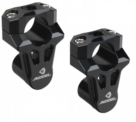 Ghidon si accesorii - INALTATOARE GHIDON JOS-22/SUS-22MM CULOARE NEGRU RIDICA 50mm