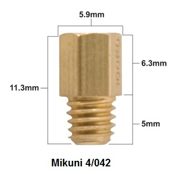 Componente carburator - JIGLER PRINCIPAL CARBURATOR MIKUNI 160