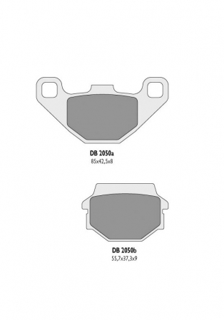 PLACUTE KAWASAKI KDX 200 '89-'92, KL 650 '87-'89, KLR 650 '95-'07, KMX 125 '86-'03, KX 125 '87- '88, SUZUKI LT-A/F 500 VINSON '02-'07 [2]