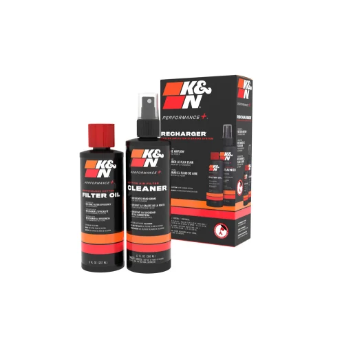 KIT DE CURĂȚARE + LUBREFIERE K&N RED OIL [1]