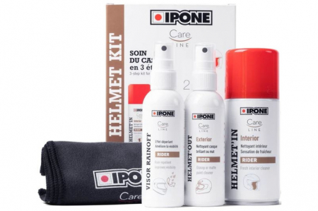 Kit Ingrijire Casca Ipone Care Line