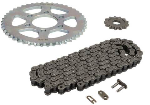 Pinion / Lant transmisie - KIT LANT TRANSMISIE KEEWAY K-LIGHT 125 2021-2025 / RKF , RKR 125 2017-2024