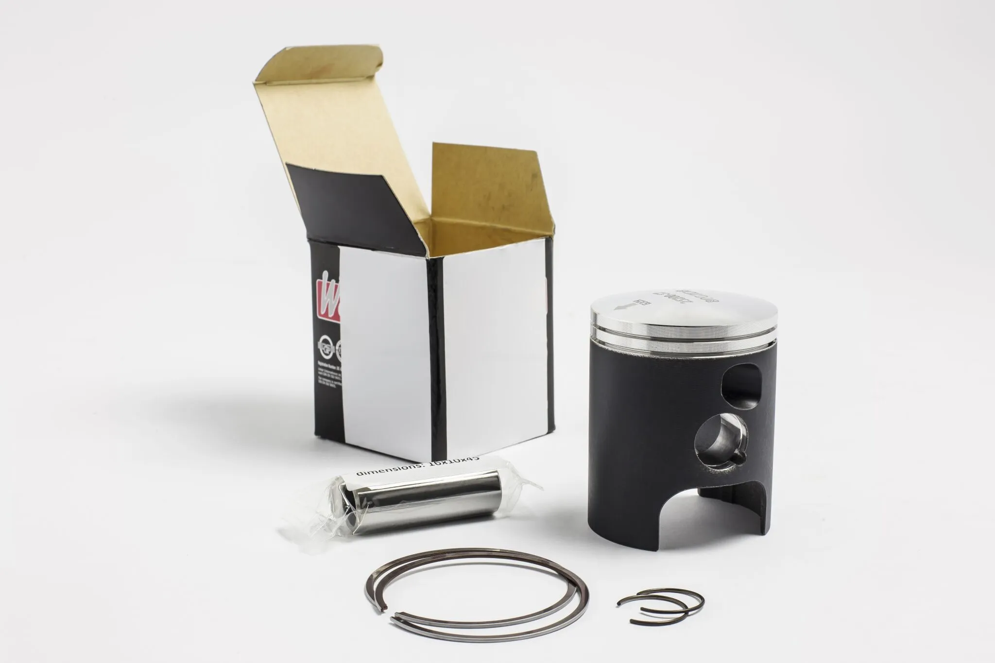 KIT PISTON APRILIA  AF1 / RS / RX 125 '85 -'09 (53.95MM-53.98MM)  / ALEZAJ (54,45MM)
